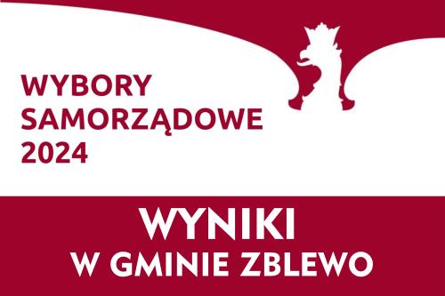 GRAFIKA WYBORCZA Z SYMBOLEM ORŁA I NAPISEM WYNIKI WYBORÓW