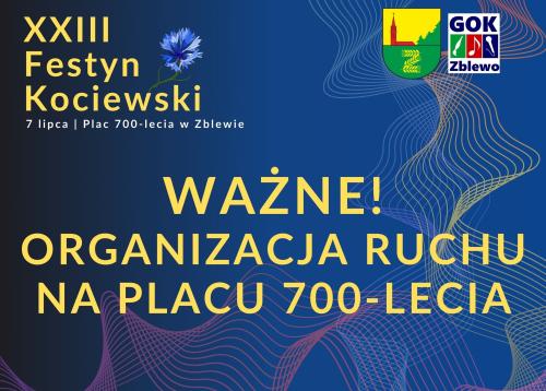 organizacja ruchu na placu 700lecia