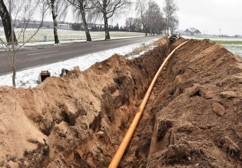 TRWA BUDOWA GAZOCIĄGU