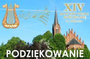 XIV KONCERT PIESNI KOŚCIELNEJ - PODZIĘKOWANIA