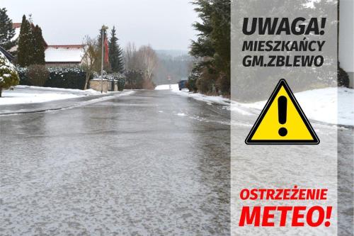 ostrzeżenie meteo gołoledź