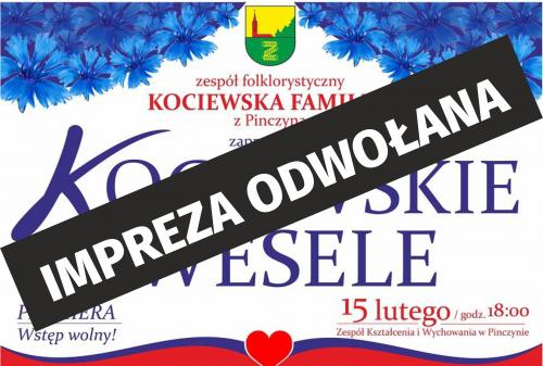 ŻAŁOBA NARODOWA PO ŚMIERCI JANA OLSZEWSKIEGO. "KOCIEWSKIE WESELE" - ODWOŁANE!