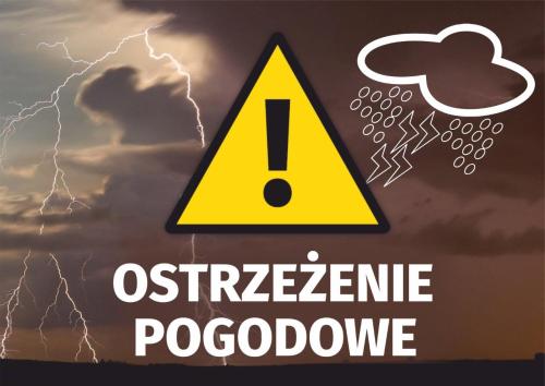 ostrzeżenie meteo przed burzami