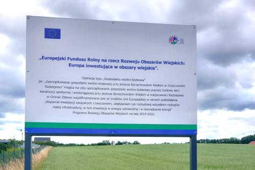 uporządkowanie gospodarki wodno-ściekowej w Radziejewie