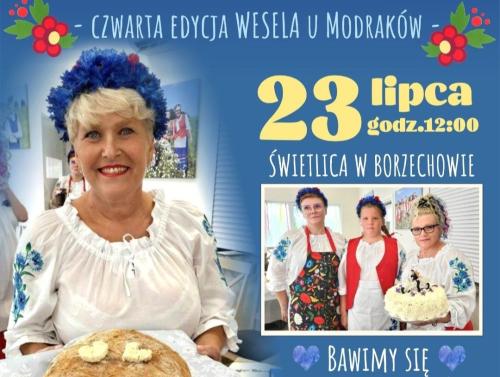 wesele u modraków plakat