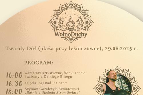 zaparoszenie na imprezę nad jeziorem