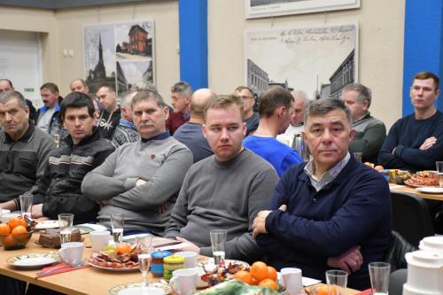 rolnicy uczestnicy szkolenia na sali obrad