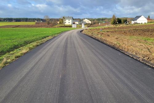 NOWO WYBUDOWANA DROGA Z ASFALTU