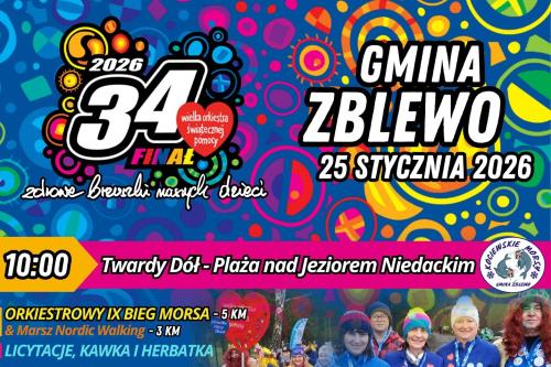 FINAŁ WOŚP W GMINIE ZBLEWO
