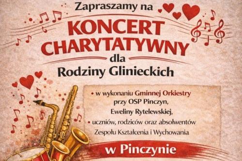 KONCERT CHARYTATYWNY DLA RODZINY GLINIECKICH