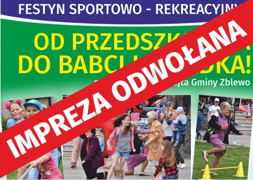 UWAGA! Z POWODU ZŁEJ POGODY FESTYN W BORZECHOWIE ZOSTAJE ODWOŁANY!