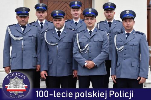 ŚWIĘTO POLICJI W 100-LECIE POWSTANIA TEJ FORMACJI. DZIĘKUJEMY!