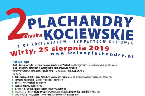 JUŻ W NAJBLIŻSZĄ NIEDZIELĘ - II WALNE PLACHANDRY W WIRTACH. TO BĘDZIE NIEDZIELA PEŁNA KOCIEWIA! CZEKAMY NA WAS!