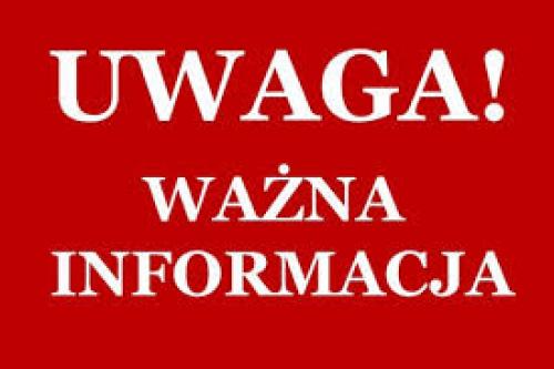 ZAKŁAD KOMUNALNY INFORMUJE: W NOCY 28/29.08 - MOŻLIWA PRZERWA W DOSTAWIE WODY