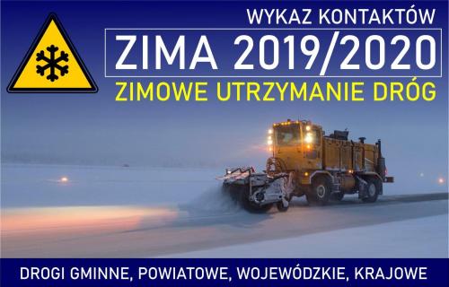 ZIMOWE UTRZYMANIE DRÓG - WYKAZ KONTAKTÓW