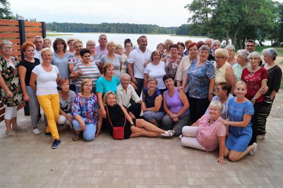 Integracja KGW w gawrze w Borzechowie.
