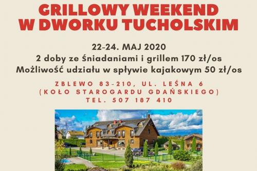 #WSPIERAJNASZYCH: ZAPRASZAMY NA GRILLOWY WEEKEND W DWORKU TUCHOLSKIM