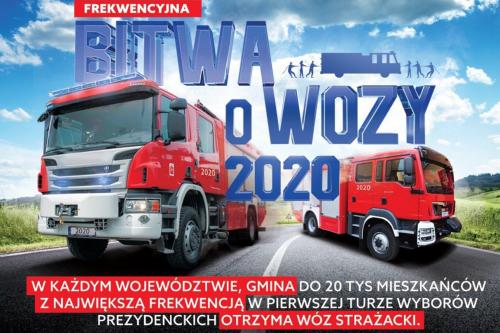 „Bitwa o wozy” – MSWiA SFINANSUJE WOZY STRAŻACKIE DLA GMIN O NAJWYŻSZEJ FREKWENCJI WYBORCZEJ